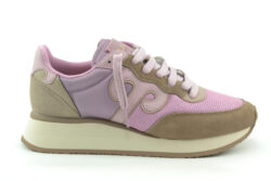 Wushu Ruyi lage sneakers roze-beige-paars