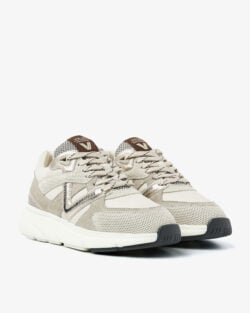 Via Vai beige sneakers met goud