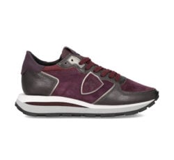 Philippe Model bordo-rode sneakers