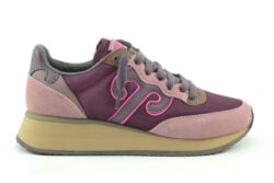 Wushu lage sneakers roze-paars
