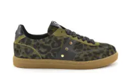 Floris van Bommel groene sneakers