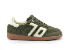 Back 70 groene teddy sneakers