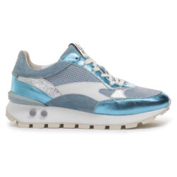 Floris van Bommel blauwe sneakers