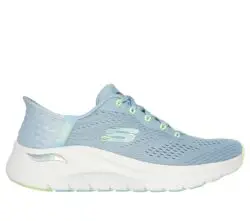 Skechers slip-ins lichtblauw