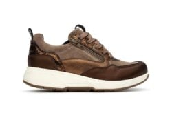 Xsensible sneakers bruin-beioge-brons rits  H