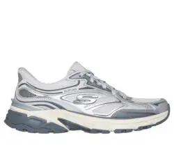 Skechers sneakers grijs-zilver slip-ins