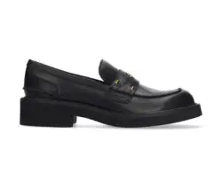 Bibi Lou zwarte mocassins leer