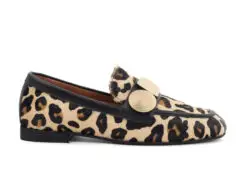 Babouche leopard loafers