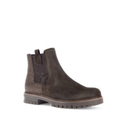 Gabor bruin suede enkellaarzen