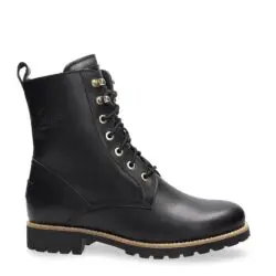 Panama Jack zwart leren veterboots