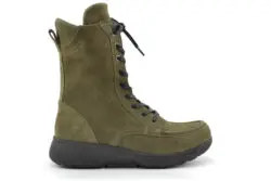 Xsensible groen suede veterboots H