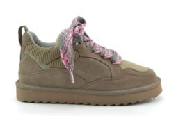 Colors of California taupe suede veterboots