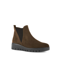 Gabor bruin suede enkellaarzen H