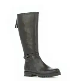 Gabor zwarte leren laarzen H