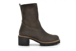 Paul Green bruin suede enkellaarzen