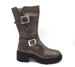 DL Sport leren laarzen brons leer