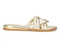 Mexx slippers goud leer