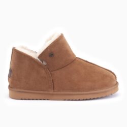Warmbat dames pantoffels Willow cognac
