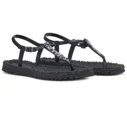 Ilse Jacobsen sandalen zwart glitters