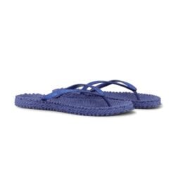 Ilse Jacobsen blauwe teenslippers Cheerful