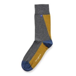 Floris van Bommel herensokken grijs combi 1-pack