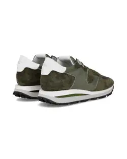Philippe Model luxe groene sneakers