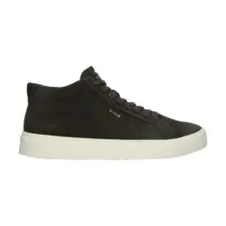 Blackstone mid sneakers dk.bruin suede