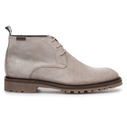 Floris van Bommel hoge veterschoen lt.bruin