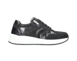 Waldlaufer zwarte sneakers met rits H