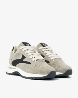 Via Vai grijs suede sneakers