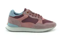 Hoff bordo sneakers met roze