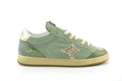 AMA Brand groene sneakers suede