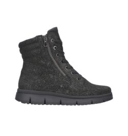 Waldlaufer zwarte veterboots H