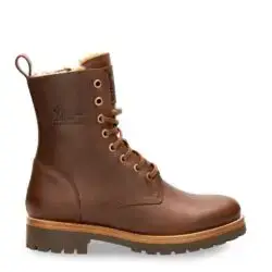 Panama Jack bruin leren veterboots