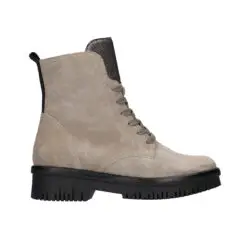 Waldlaufer beige suede veterboots H