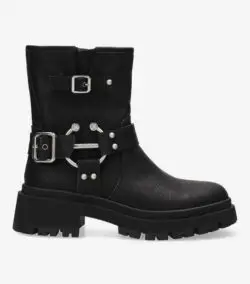Mexx zwarte bikerboots
