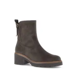 Gabor bruine enkellaarzen