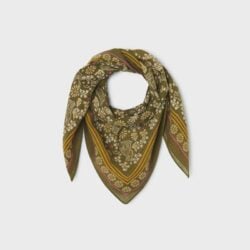 Billy Belt wollen damessjaal khaki