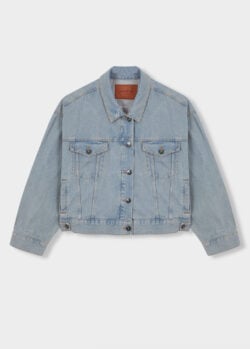 Andesites jeansjacket lichtblauw