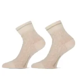 MarcMarcs damessokken creme/goud