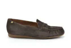 Paul Green bruin suede loafers
