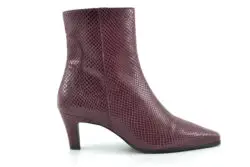 MadOre bordo leren enkellaarsjes