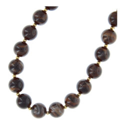 Fushi phonecord bruin-goud