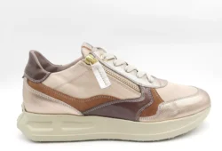 DL Sport DL Sport beige sneakers met rits