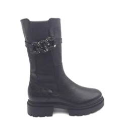 DL Sport DL Sport zwarte leren kuitlaars