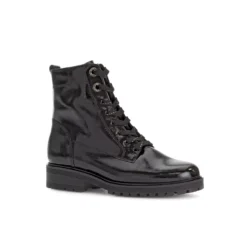 Gabor Gabor zwarte lak veterboots H