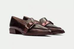 Hispanitas Hispanitas loafers groen-bordo leer