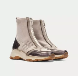 Hispanitas Hispanitas enkellaarzen beige-brons