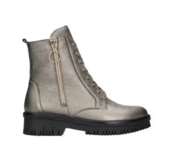 Waldlaufer waldlaufer veterboots taupe metallic H