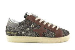 AMA Brand AMA Brand luxe sneakers bruin glitters